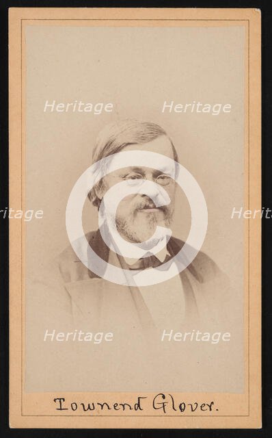 Portrait of Townend Glover (1813-1883), 1873. Creator: Ulke Bros.
