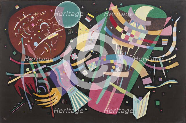 Composition X, 1939. Creator: Kandinsky, Wassily Vasilyevich (1866-1944).
