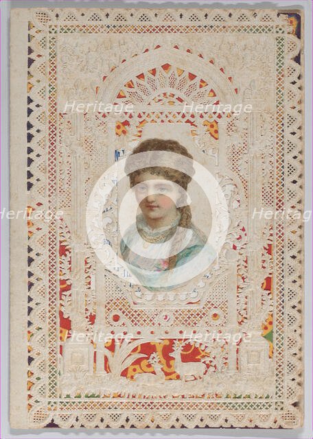 Valentine, ca. 1880. Creator: Anon.