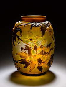 Vase. Creator: Emile Gallé (French, 1846-1904).