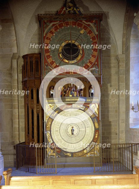 Medieval Clock, Lund Cathedral, Sweden, from the 1400s.
 Creator: Unknown.