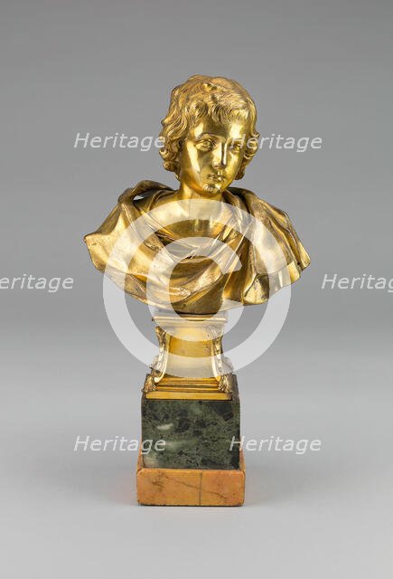 Bust of Jesus as a Youth, 1620/43, 18th century addition. Creator: François Du Quesnoy.