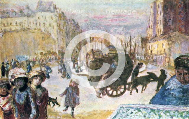 'Morning in Paris', 1911. Artist: Pierre Bonnard