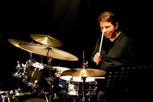 Ian Palmer, Ray Russell Quintet, Verdict Jazz Club, Brighton, East Sussex, 18 March 2023. Creator: Brian O'Connor.