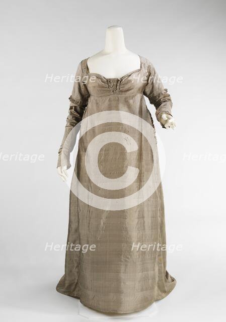 Dress, American, ca. 1805. Creator: Unknown.
