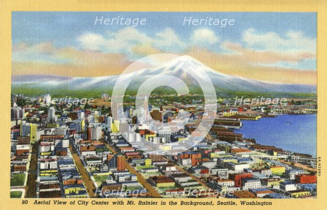 Seattle, Washington, USA, 1936. Artist: Unknown