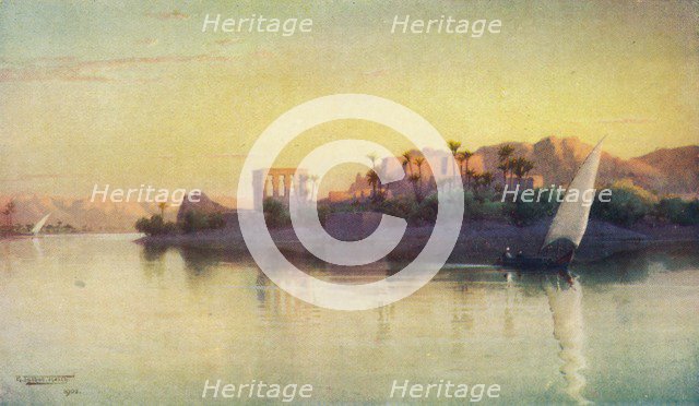 'Philae', c1880, (1904). Artist: Robert George Talbot Kelly.