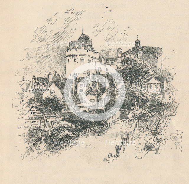 'The Curfew Tower', 1895. Artist: Unknown.