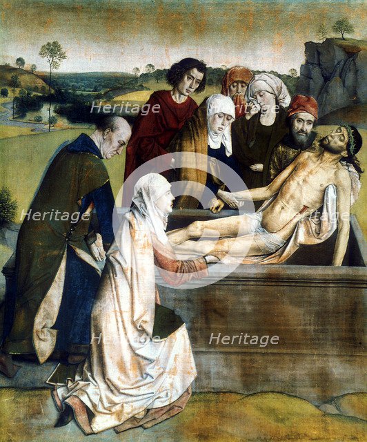 'The Entombment', 1450s. Artist: Dieric Bouts