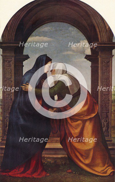 The Visitation, 1503, (1938). Artist: Mariotto di Bigio di Bindo Albertinelli