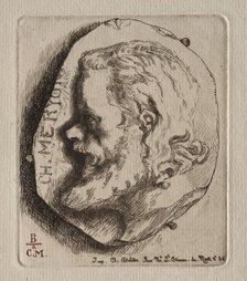 Charles Meryon, 1854. Creator: Félix Bracquemond (French, 1833-1914).