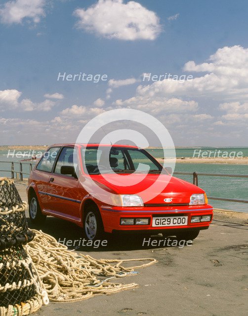 1990 Ford Fiesta XR2i . Artist: Unknown.