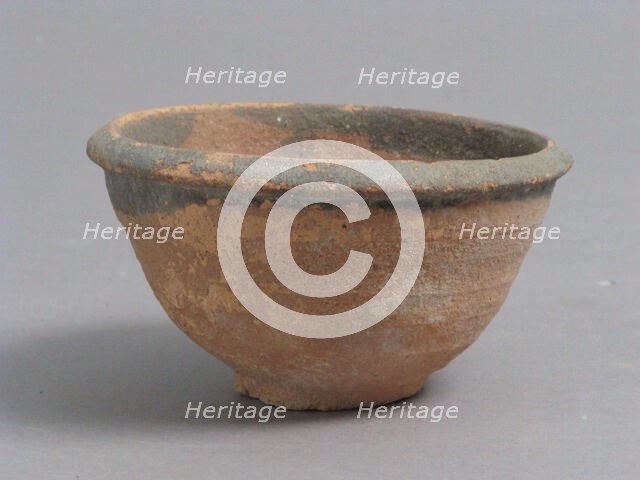 Bowl, Coptic, 4th-7th century. Creator: Unknown.
