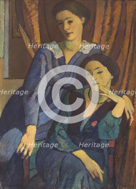 The Friends, c1918. Creator: Marussig, Pietro (1879-1937).