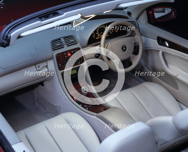 1999 Mercedes Benz CLK 320 cabriolet. Artist: Unknown.