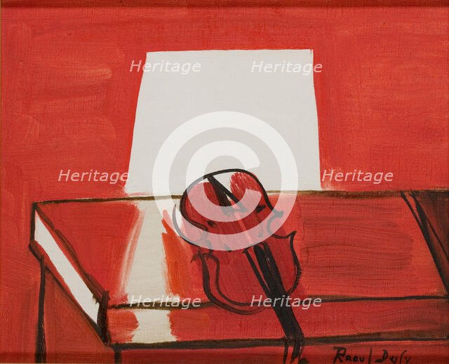 The Red Violin. Creator: Dufy, Raoul (1877-1953).