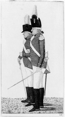 Clive of India and Major Skey, 1798. Artist: John Kay