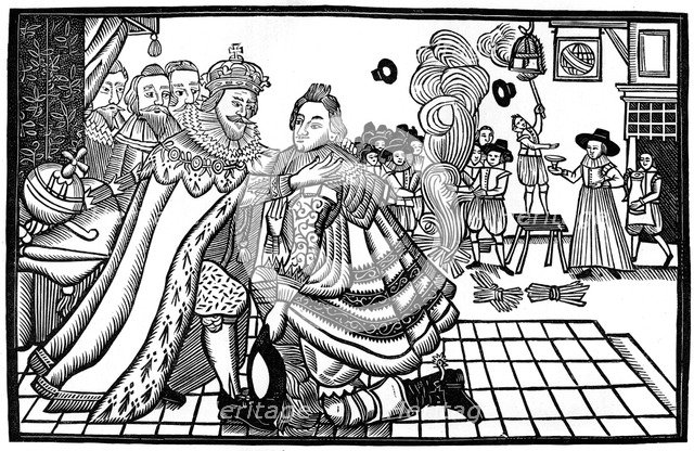 Prince Charles's welcome home from Spain, 1623, (1893). Artist: Unknown