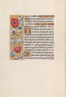 Hours of Queen Isabella the Catholic, Queen of Spain: Fol. 85v, c. 1500. Creator: Master of the First Prayerbook of Maximillian (Flemish, c. 1444-1519); Associates, and.