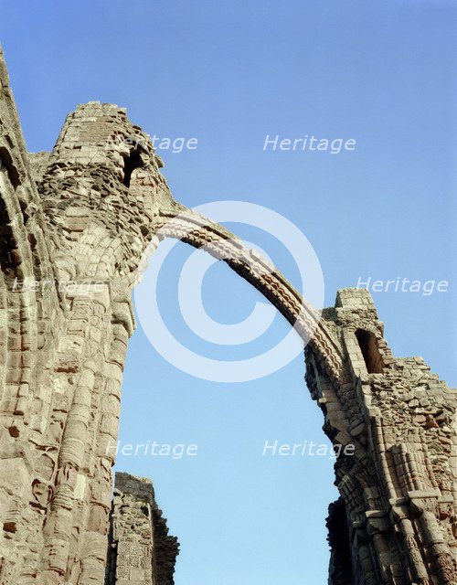 Lindisfarne Priory, Northumberland, 2000. Artist: JO Davies