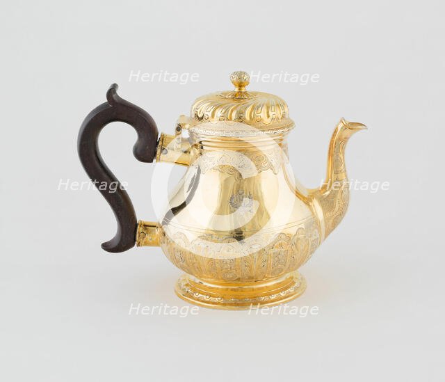 Teapot, Saint Petersburg, 1773. Creator: Johann Köpping.