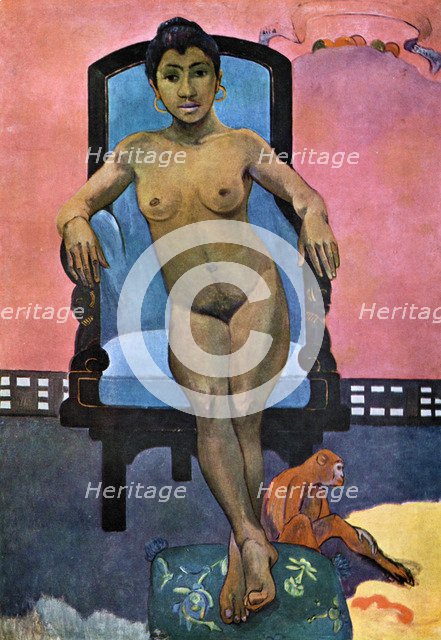 'Aita Tamari vahina Judith te Parari' (Annah the Javanese), 1893 (1939).Artist: Paul Gauguin