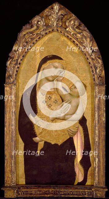 Virgin and Child, 1390-1400. Creator: Niccolo di Pietro Gerini.