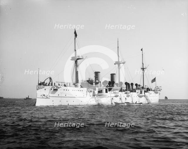 U.S.S. Philadelphia, between 1890 and 1901. Creator: William H. Jackson.