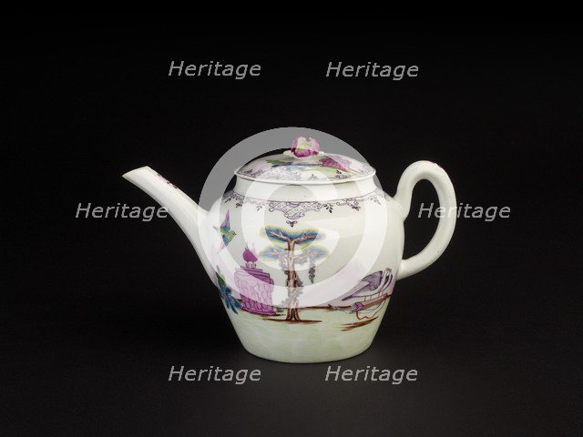 Teapot, c1760. Artist: Unknown.