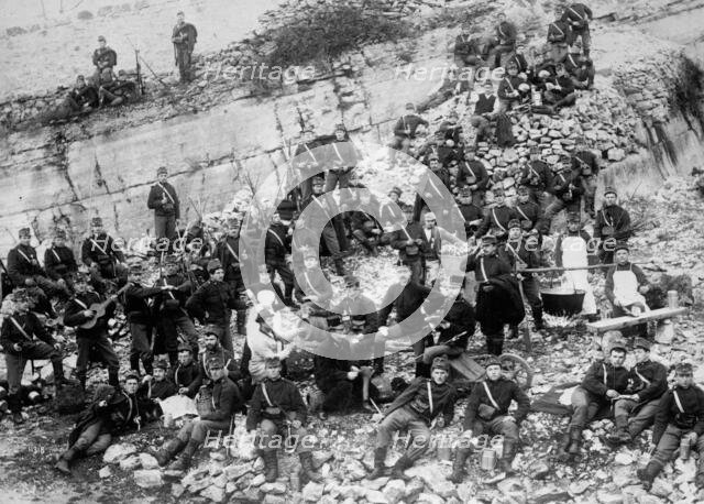 Austrian Army Camp, between c1910 and c1915. Creator: Bain News Service.