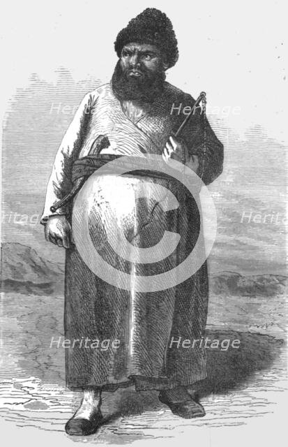 ''A Turkoman; The Hyrcanian Desert', 1875. Creator: Armin Vambery.