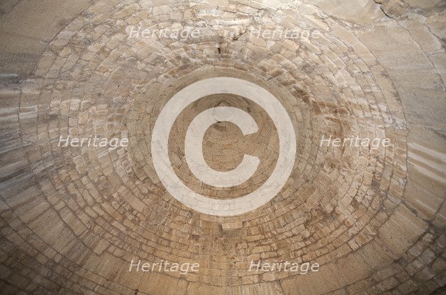 A tholos tomb of Clytemnestra, Mycenae, Greece Artist: Samuel Magal