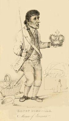 'Henry Dimsdale, Mayor of Garratt', 1821. Creator: Robert Cooper.