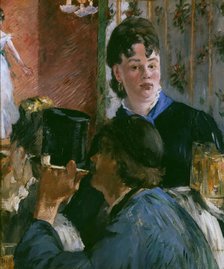 La Serveuse de bocks (The Waitress), 1878-1879. Creator: Manet, Édouard (1832-1883).