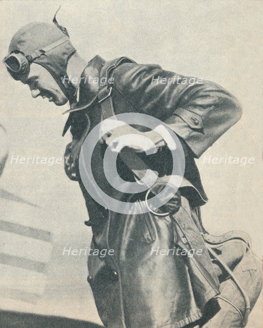 Colonel Charles A Lindbergh, American aviator, c1931 (c1937). Artist: Unknown.