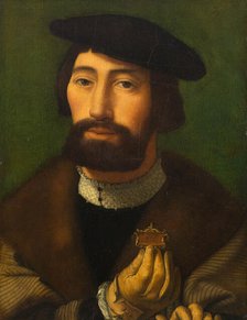 Portrait of the poet Janus Secundus (1511-1536). Creator: Gossaert, Jan (ca. 1478-1532).