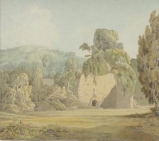An Ivy Covered Ruin, late 1780s-early 1790s. Creator: Francis Towne.