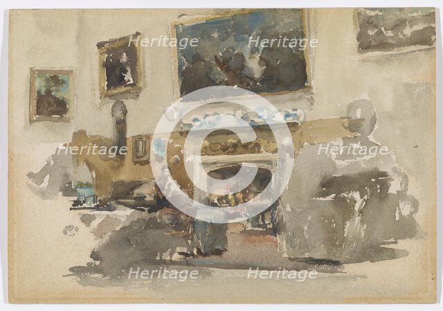 Moreby Hall, 1882-1884. Creator: James Abbott McNeill Whistler.