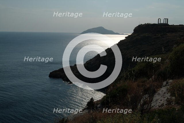 Sounion, Greece, 2003. Creator: Ethel Davies.