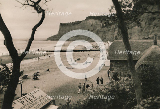 'Sands and Old Shanklin Head, Shanklin, I.W.', c1920. Creator: Unknown.