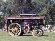 1921 Burrell Traction Engine at Beaulieu steam engine rally in late 1960's. Creator: Unknown.
