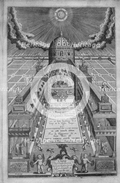 'Title page of Les Images .. Des Deux Philostrates', 1615 (1947). Artist: Leonard Gaultier.