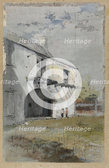 St. Augustine, late 19th-early 20th century. Creator: Howard Russell Butler.