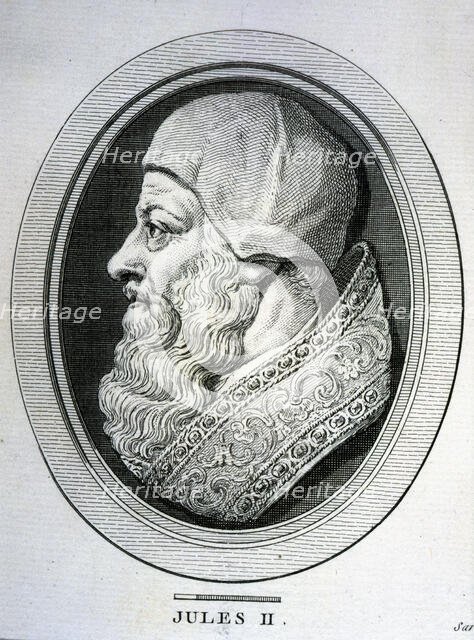Julius II, secular name Giuliano della Rovere (1443 - 1513), Pope between 1503 and 1513.  Creator: Unknown.