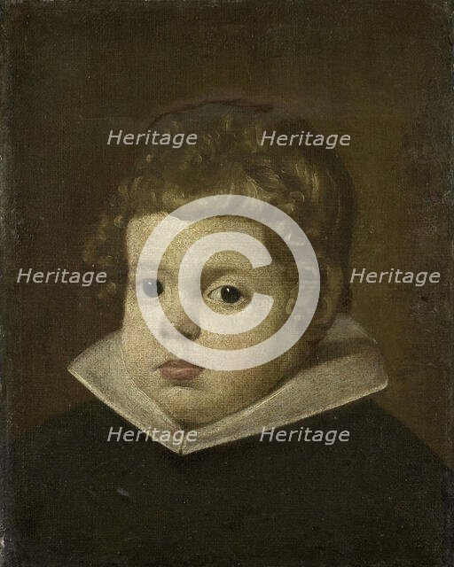 Portrait of a Boy about three years old, possibly Prince Balthasar Carlos, Son of the..., 1632-1650. Creator: Anon.