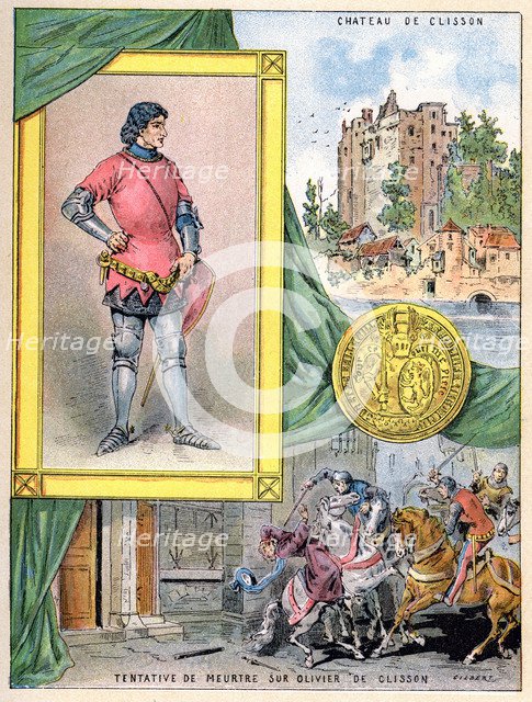 Olivier de Clisson, French soldier, 1898. Artist: Gilbert