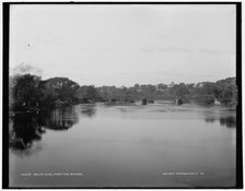 Beloit, Wis. from the bridge, between 1880 and 1899. Creator: Unknown.