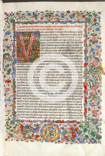 Spanish Translation of Saint Augustine's "City of God", 1446-82. Creator: Cano de Aranda.