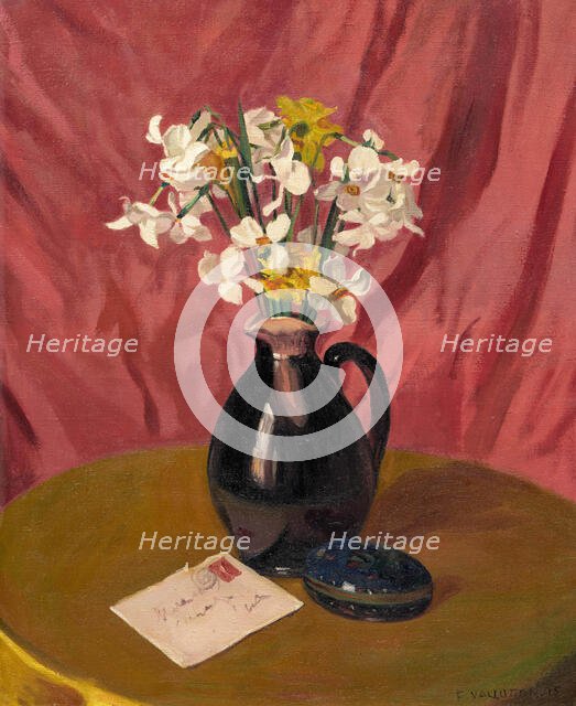 Narcissus, 1915. Creator: Vallotton, Felix Edouard (1865-1925).