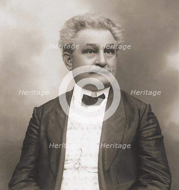Portrait of the composer Leos Janacek (1854-1928). Creator: Anonymous.